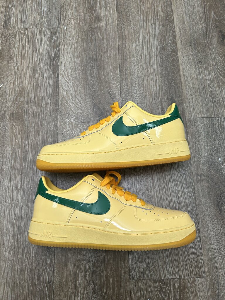 New Nike Af1 Patent Topaz Gold Size 12