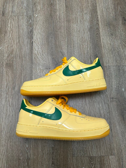 New Nike Af1 Patent Topaz Gold Size 12