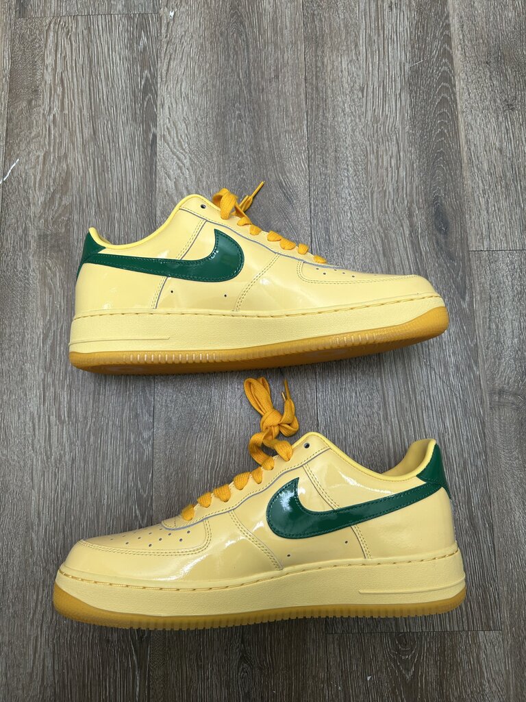New Nike Af1 Patent Topaz Gold Size 12