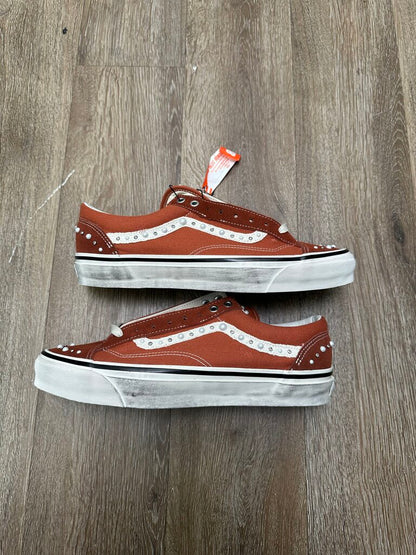 New Vans Pearlized Red Rust bronze Size 12