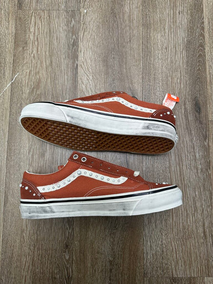 New Vans Pearlized Red Rust bronze Size 12