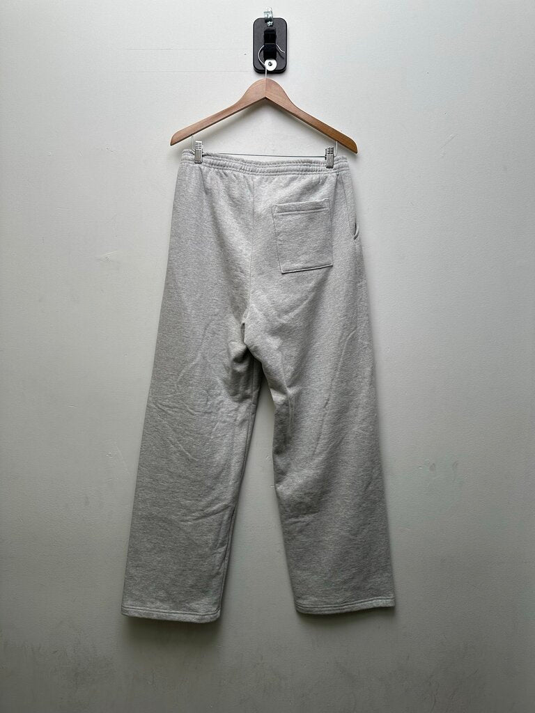 Preowned 74 Is War Grey Green Logo Sweatpants Sz.Large