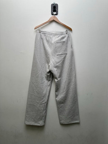 Preowned 74 Is War Grey Green Logo Sweatpants Sz.Large