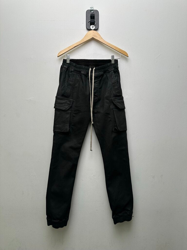 Preowned Rick Owens Waxed Cargo Size Medium