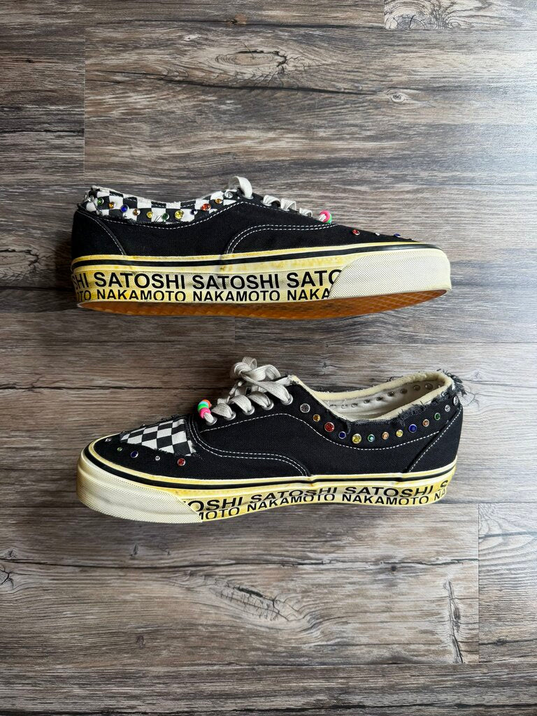 New Satoshi Nakamoto Lucky Charms Vans Sz. 12