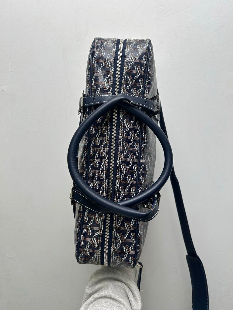 Preowned Goyard Ambassade Navy With Strap