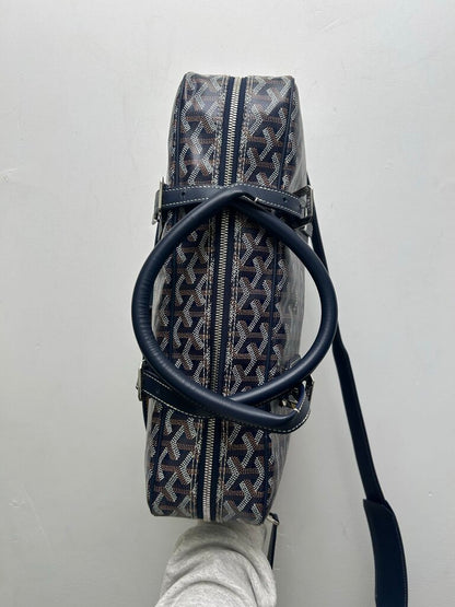 Preowned Goyard Ambassade Navy With Strap