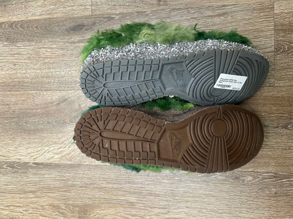 Preowned CPFM Flee Overgrown Green Size 10 (No Box)