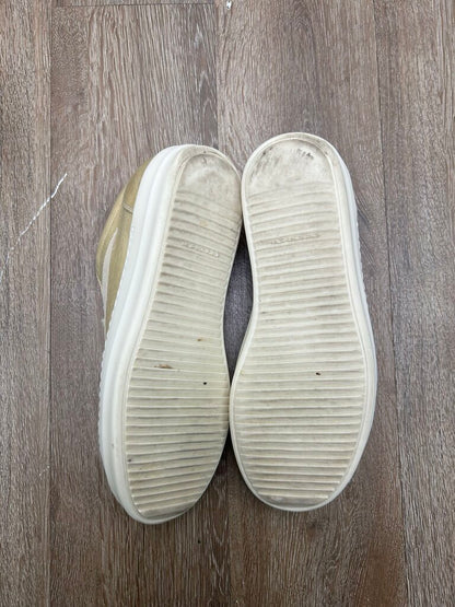 Preowned Rick Owens DRKSHDW Parchment Milk Vans sz.42