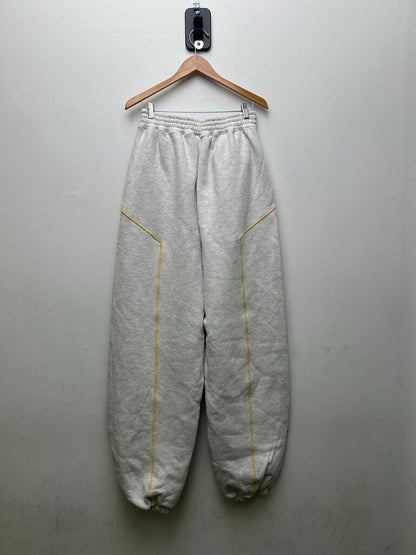 New GV Gallery Yellow Trim Rberry Grey Baggy Sweats sz.S