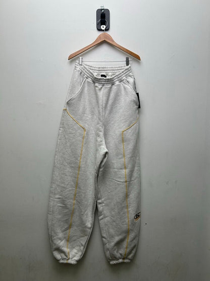 New GV Gallery Yellow Trim Rberry Grey Baggy Sweats sz.S