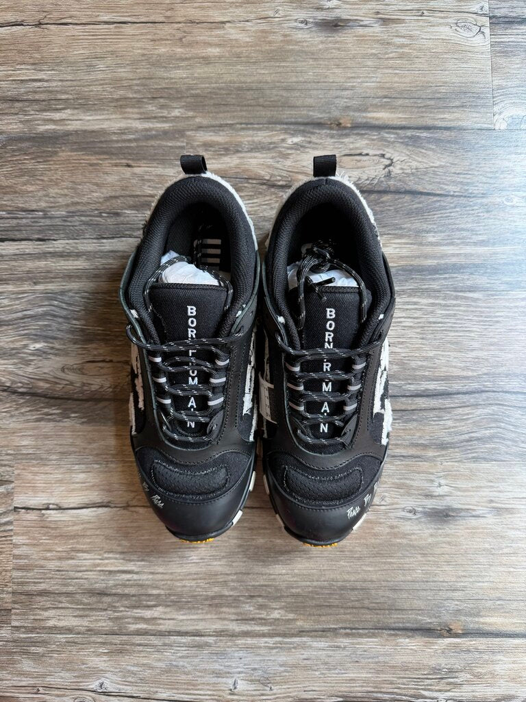New Sicko Hiking Sneaker Distressed Black Sz. 9.5