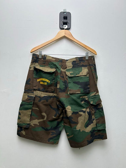 New GV Gallery Yellow RH Camo Shorts sz.S