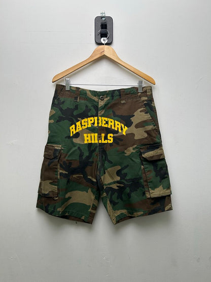 New GV Gallery Yellow RH Camo Shorts sz.L