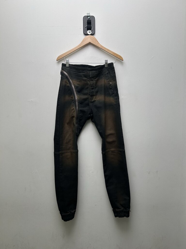 Preowned Rick Owens DRKSHDW Mud Aircut Jogger Denim sz.