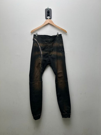 Preowned Rick Owens DRKSHDW Mud Aircut Jogger Denim sz.