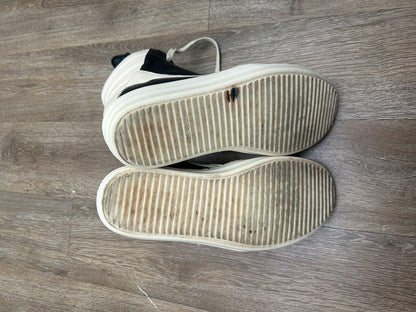 Preowned Rick Owens Geobasket Black White Sz.44