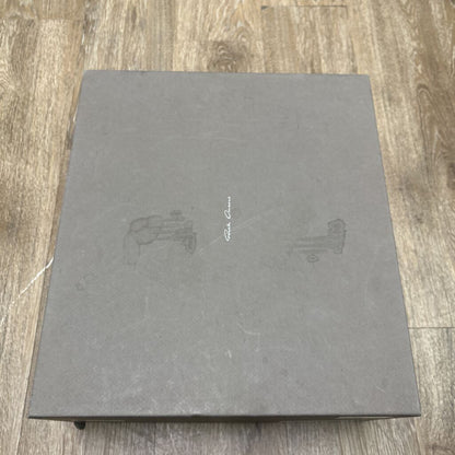 Preowned Rick Owens Geobasket Black White Sz.44
