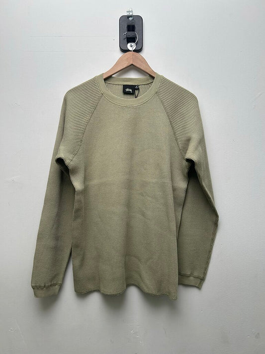 New Stussy Extra Tough Raglan Desert Thermal Longsleeve sz.L