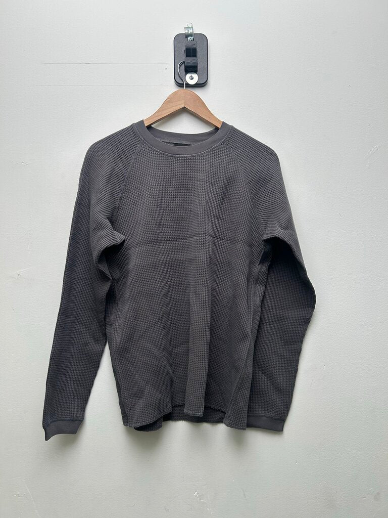 New Stussy Extra Tough Raglan Charcoal Thermal Longsleeve sz.M
