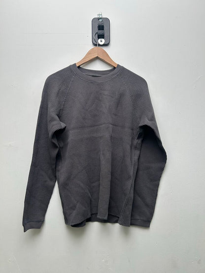 New Stussy Extra Tough Raglan Charcoal Thermal Longsleeve sz.M