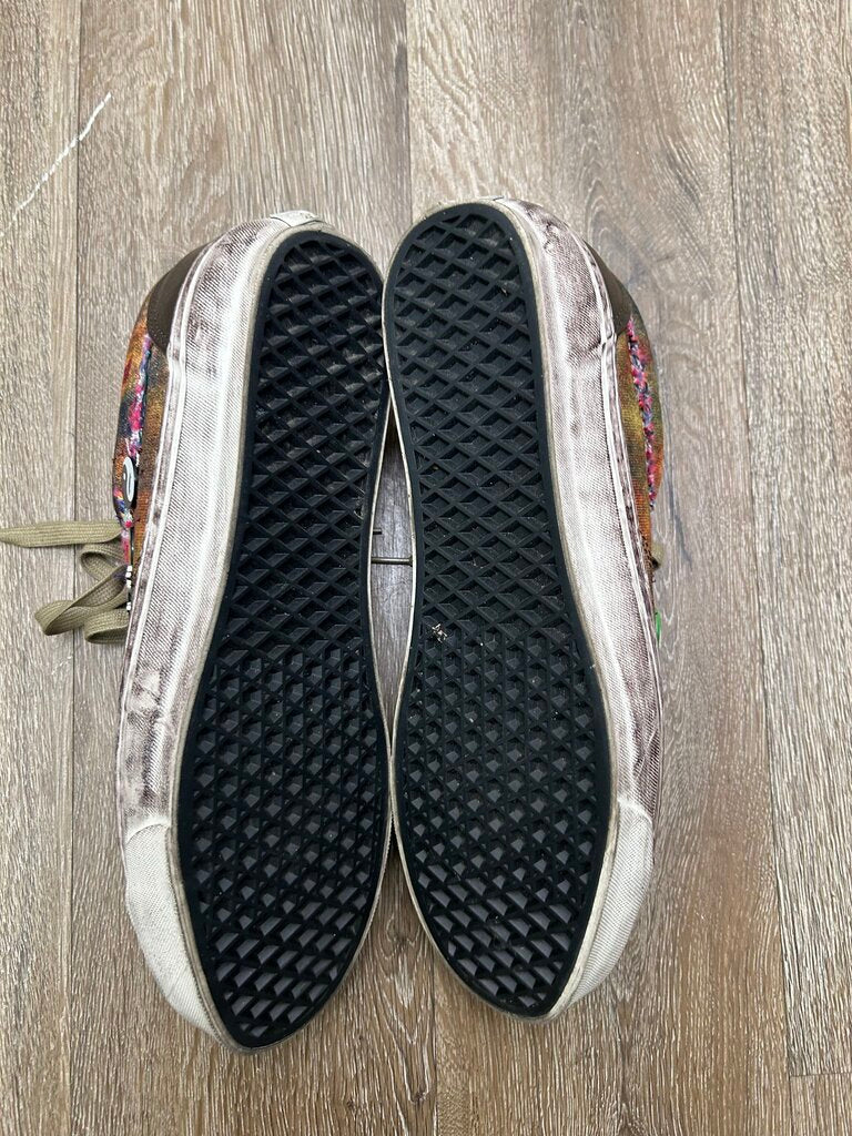 Preowned Vans Souvenir Brown Olive Sz.12