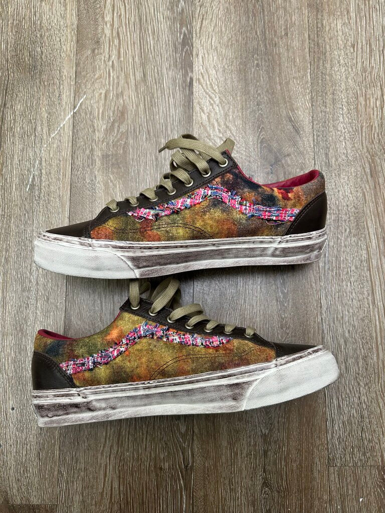 Preowned Vans Souvenir Brown Olive Sz.12