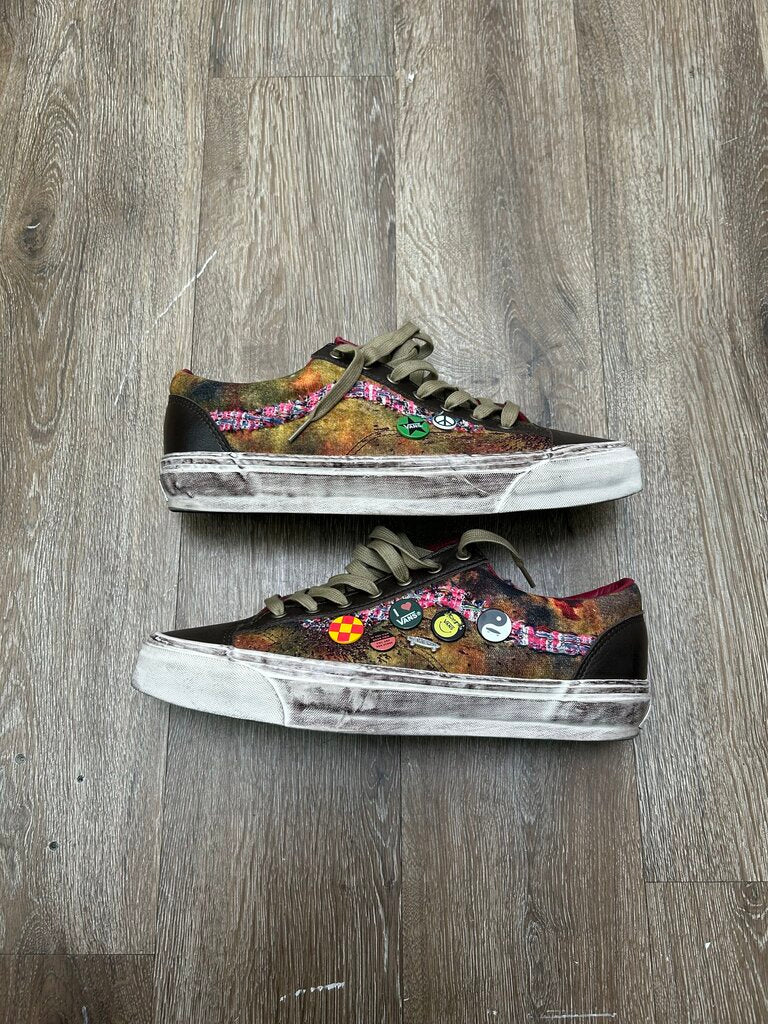 Preowned Vans Souvenir Brown Olive Sz.12