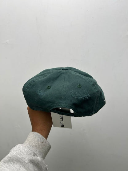 Preowned HMDD Green Distressed Blank Hat