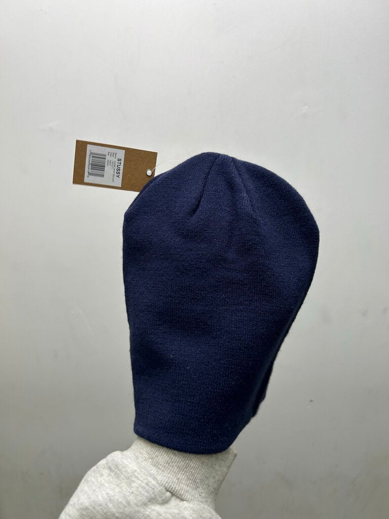 New Stussy Red Sport Navy Beanie