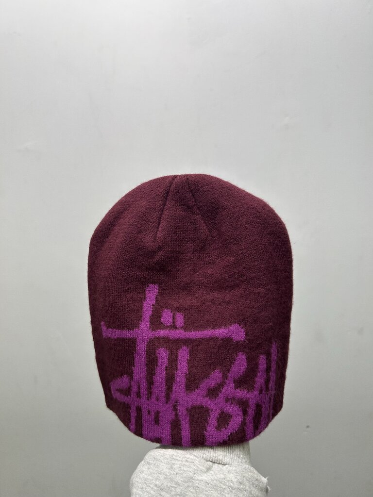 New Stussy Brushed Out Pink Purple Beanie