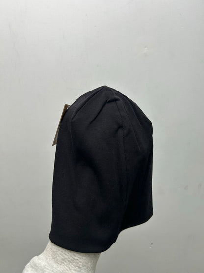 New Stussy Black Jersey Skullcap Beanie