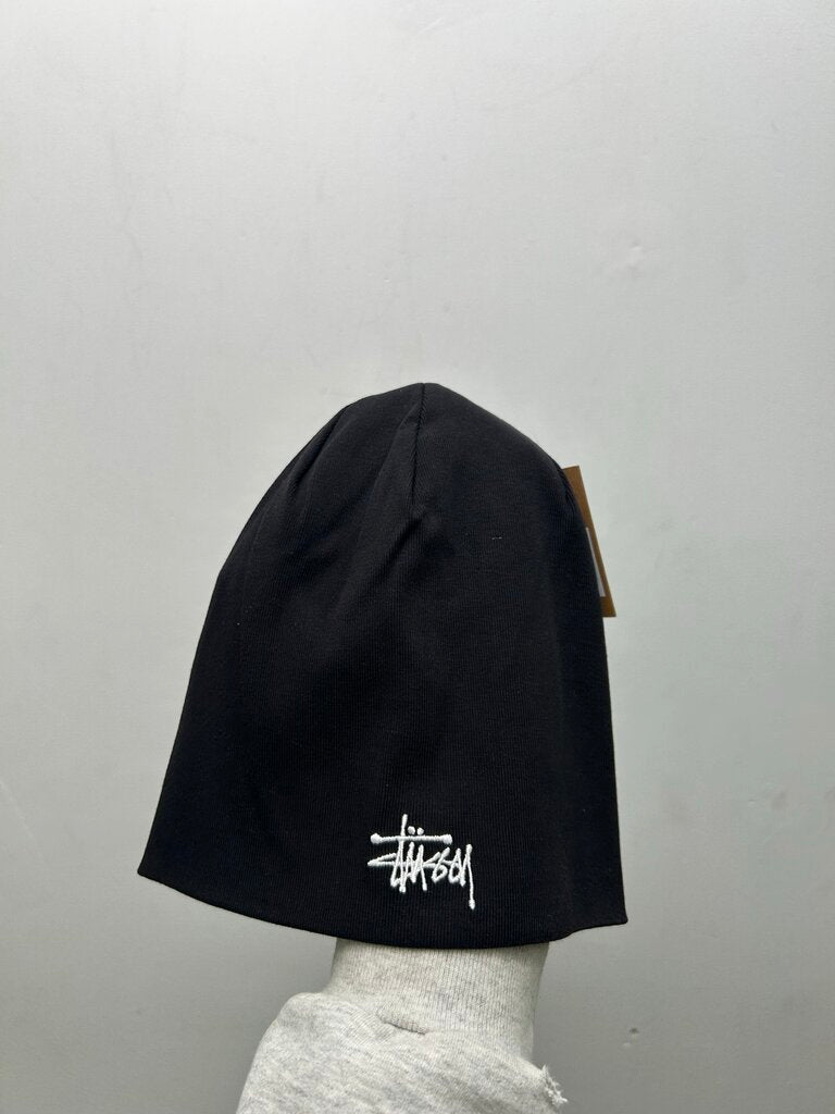 New Stussy Black Skullcap Beanie