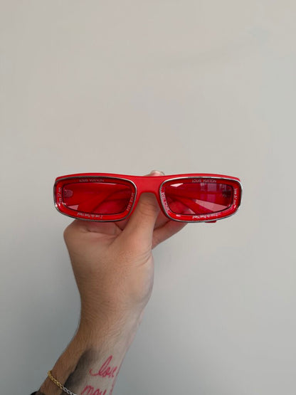 Pre-Owned Louis Vuitton Red Sunglasses