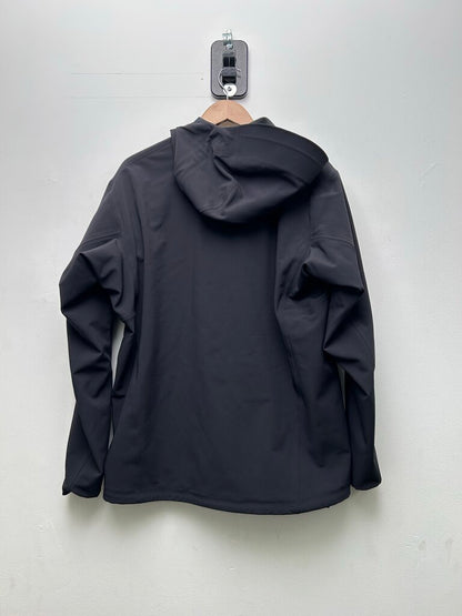 Preowned Black Arcteryx Nylon Zip Up Jacket Sz.Large