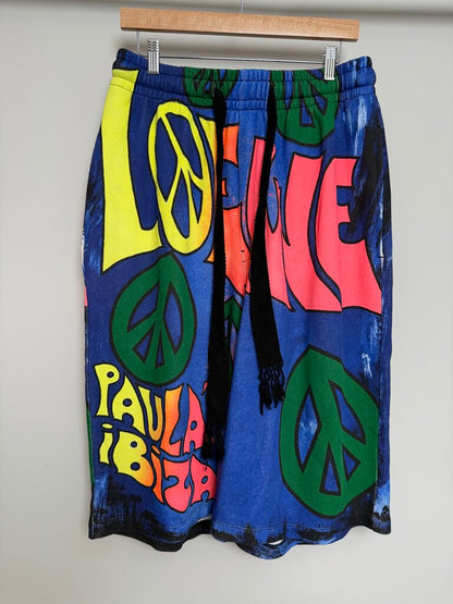 New Loewe 3QTR Peace Shorts size M/L