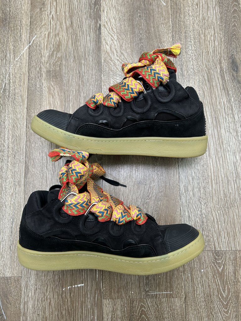 Preowned Lanvin Black Curb Sneaker sz.44( NO BOX)