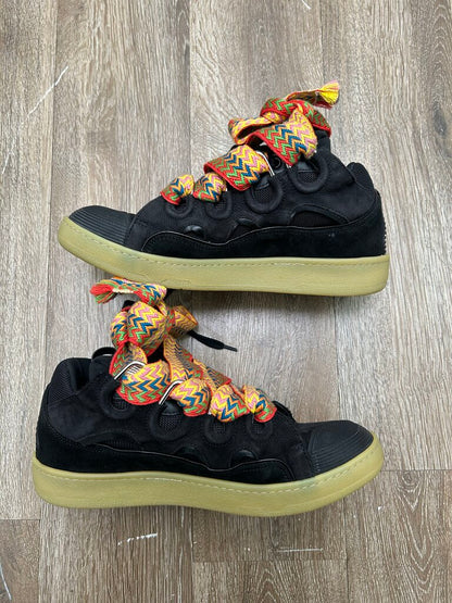 Preowned Lanvin Black Curb Sneaker sz.44( NO BOX)