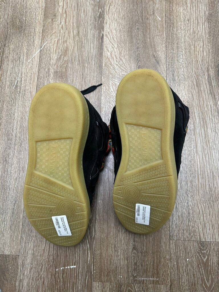 Preowned Lanvin Black Curb Sneaker sz.44( NO BOX)