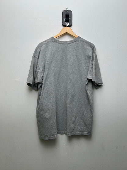 Preowned Supreme Spaghetti Grey Tee Sz XL