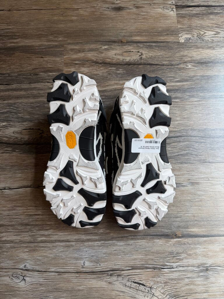 New Sicko Hiking Sneaker Black/White Sole Sz. 12