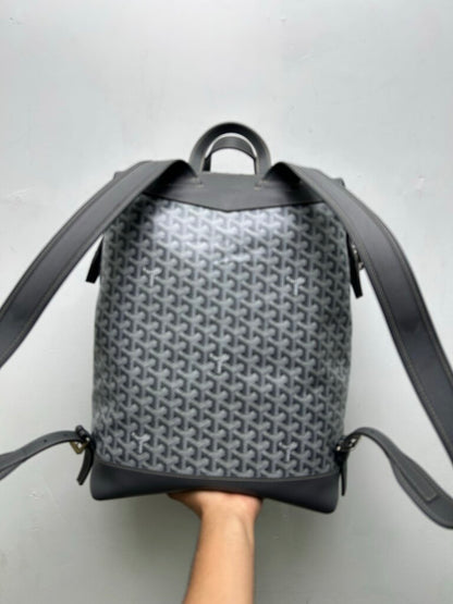 Preowned Goyard Cisalpin Grey Bookbag Backpack