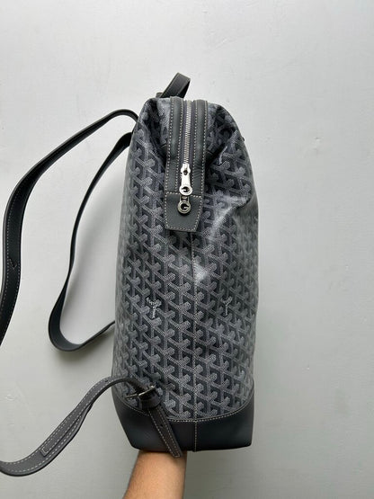 Preowned Goyard Cisalpin Grey Bookbag Backpack
