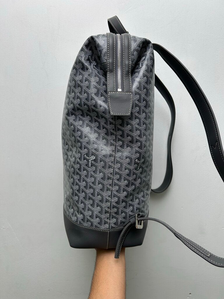 Preowned Goyard Cisalpin Grey Bookbag Backpack