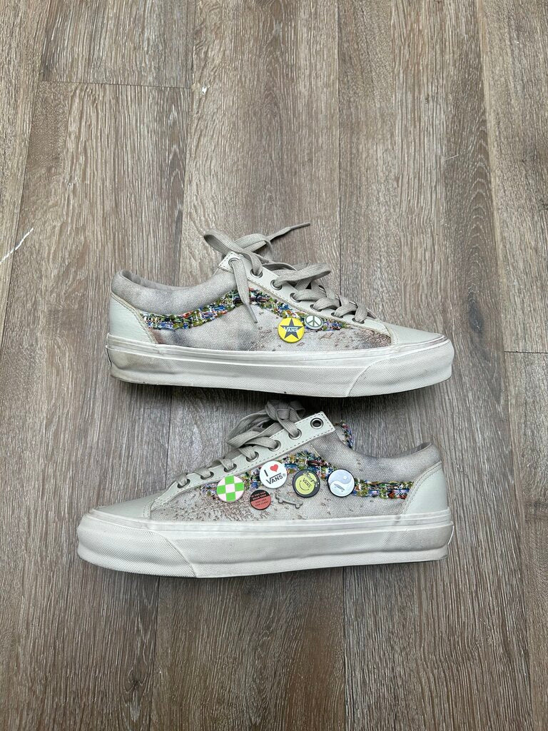 Preowned Vans Souvenir White Sz.9