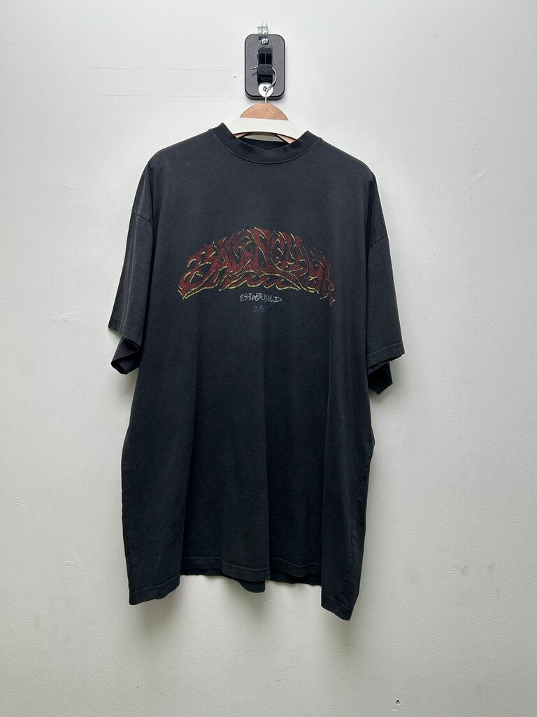 Preowned Balenciaga Established 1917 Tee Size 4