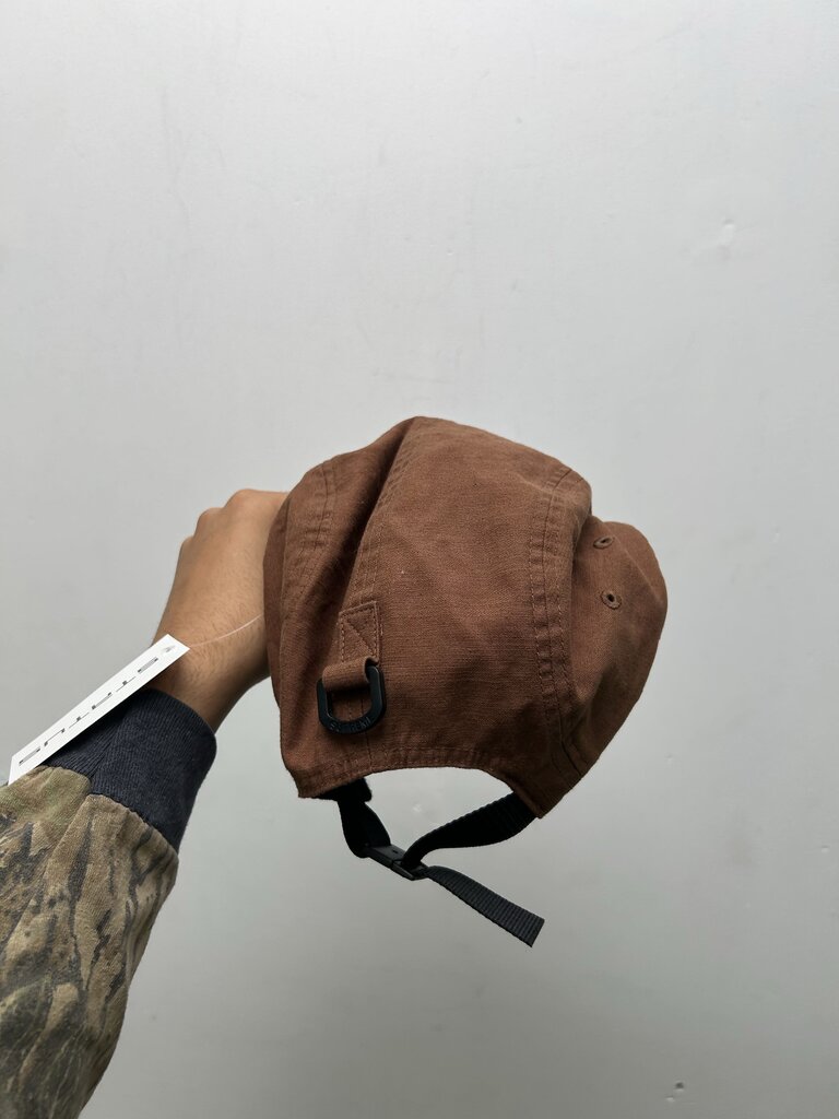 Preowned Supreme Brown Arabic Logo Hat
