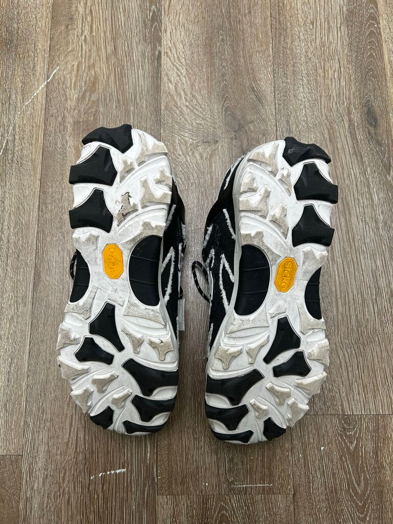 Preowned Sicko Hiking Sneaker Black Canvas White Sole Sz.12