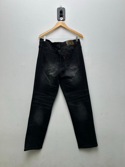 Preowned Sicko Black On Black Denim Sz.34