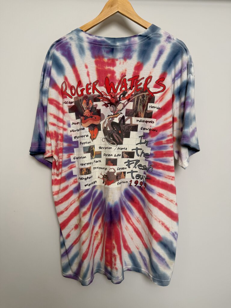 1999 Roger Water Tie Dye Tee Size XL